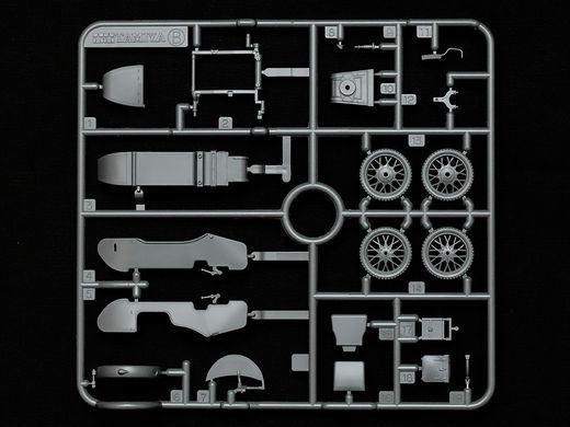 Сборная модель Немецкий мотоцикл KS600 с коляской, 1:35, Tamiya, 35384