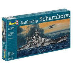 Лінкор Scharnhorst 1: 1200, Revell, 05136