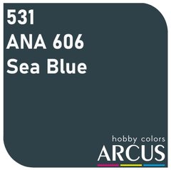Краска Arcus 531 ANA 606 Sea Blue, эмалевая