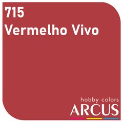 Краска Arcus 715 Vermelho Vivo, эмалевая