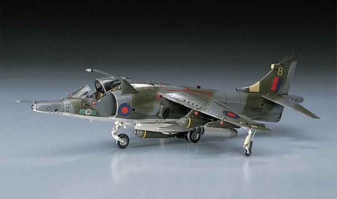 Винищувач Harrier GR Mk.3, 1:72, Hasegawa, 00236 (Збірна модель)