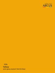 Краска Arcus A359 Yellow, акриловая