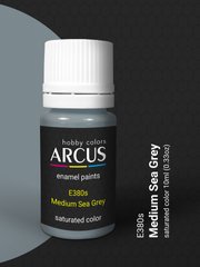 Краска Arcus E380 Medium Sea Grey, эмалевая