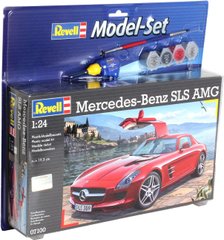 Автомобиль Mercedes-Benz SLS AMG, 1:24, Revell, 07100 (Подарочный набор)