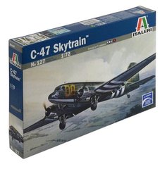 Військово-транспортний літак C-47 "Skytrain", 1:72, Italeri, 127