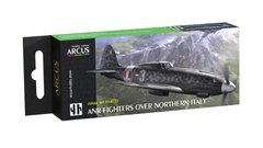 Набор акриловых красок "ANR Fighters Over Northern Italy", Arcus, A4012