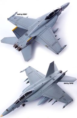 Винищувач USN F/A-18F "VFA-2 Bounty Hunters", 1:72, Academy, 12567 (Збірна модель)