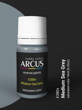 Фарба Arcus E380 Medium Sea Grey, емалева