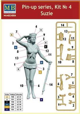 Серия Pin-up: Сьюзи, набор №4, 1:24, Master Box, 24004