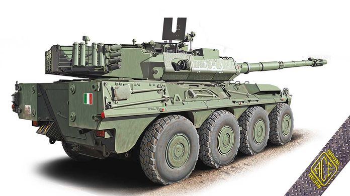 Італійський колісний винищувач танків Centauro B1T, 1:72, ACE, 72424 (Збірна модель)