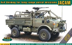 Вантажівка для сил спеціальних операцій JACAM 4x4 Unimog, 1:72, ACE, 72458 (Збірна модель)