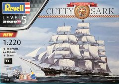Англійське торгове судно Cutty Sark "150 річна річниця", 1: 220, Revell, 05430 (Подарунковий набір)