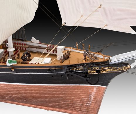 Английское торговое судно Cutty Sark "150 летняя годовщина", 1:220, Revell, 05430 (Подарочный набор)