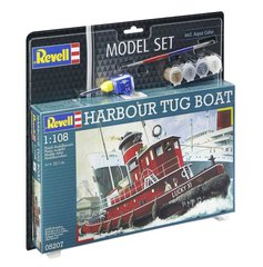 Портовый буксир, Harbor Tug Boat, 1:108, Revell, 05207 (Подарочный набор)