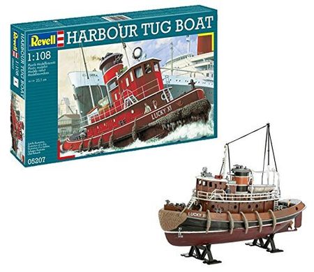 Портовий буксир, Harbor Tug Boat, 1:108, Revell, 05207 (Подарунковий набір)