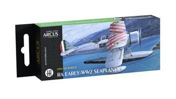 Набор акриловых красок "RA Early-WW2 Seaplanes", Arcus, A4016