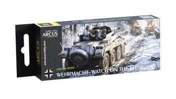 Набір емалевих фарб "Wehrmacht: watch on the Rhine", Arcus, 2095
