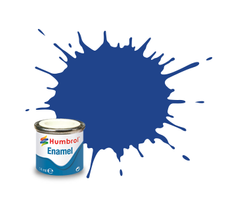 25 Краска эмалевая HUMBROL, синяя (матовая), 14 мл