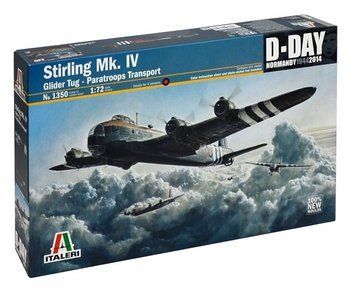 Збірна модель літака Stirling Mk.IV, 1:72, Italeri 1350