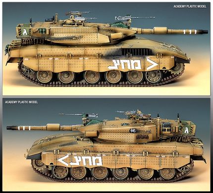 Танк Merkava Mk. III - Израильский основной боевой танк, 1:35, Academy, 13267 (Сборная модель)