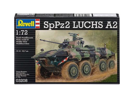 Розвідувальна машина SpPz 2 Luchs A2, 1:72, Revell, 03208