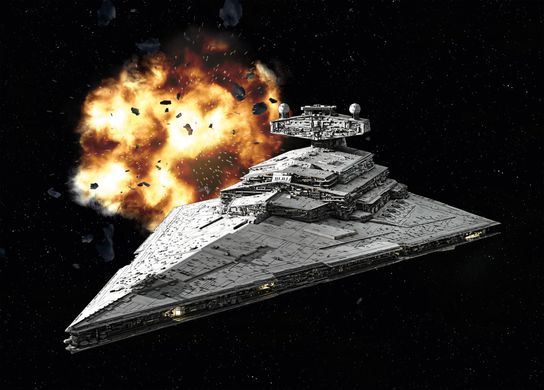 Космический корабль Imperial Star Destroyer, Star Wars, 1:12300, Revell, 03609 (Сборная модель)