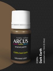 Краска Arcus E389 Dark Earth, эмалевая