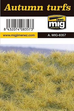 Травяное покрытие A-MIG-8357: Осенний дерн. Имитация растительности