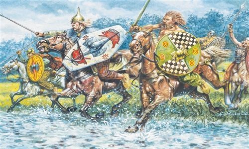 Кельтская кавалерия (Celtic Cavalry), 1:72, Italeri, 6029 (Сборные фигуры)