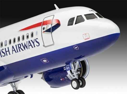 Пассажирский самолет Airbus A320 neo British Airways, 1:144, Revell, 03840