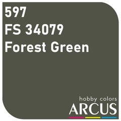 Фарба Arcus E597 FS 34079 Forest Green, емалева