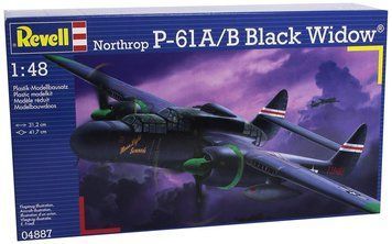 Винищувач P-61A / B Black Widow, 1:48, Revell, 04887