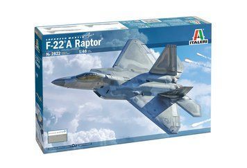 Винищувач Lockheed Martin F-22 A "Raptor", 1:48, Italeri, 2822 (Збірна модель)