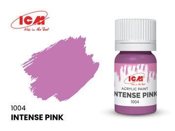1004 Розовый, акриловая краска, ICM, 12 мл