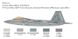 Винищувач Lockheed Martin F-22 A "Raptor", 1:48, Italeri, 2822 (Збірна модель)