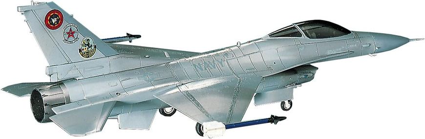 Винищувач F-16N, Fighting Falcon, 1:72, Hasegawa, 00342 (Збірна модель)