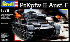 Танк Panzer II Ausf.F, 1:76, Revell, 03229 (Сборная модель)