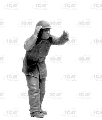 Чернобыль#2. Пожарные (АЦ-40-137А, 4 фигуры и подставка для диорамы с фоном), ICM, 35902