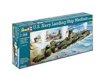Десантний корабель U.S. Navy Landing Ship Medium (early) 1:144, Revell, 05123