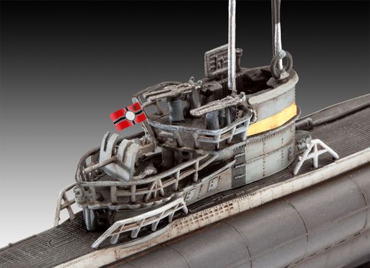 Підводний човен German Submarine Type VII C/41, 1:350, Revell, 05154