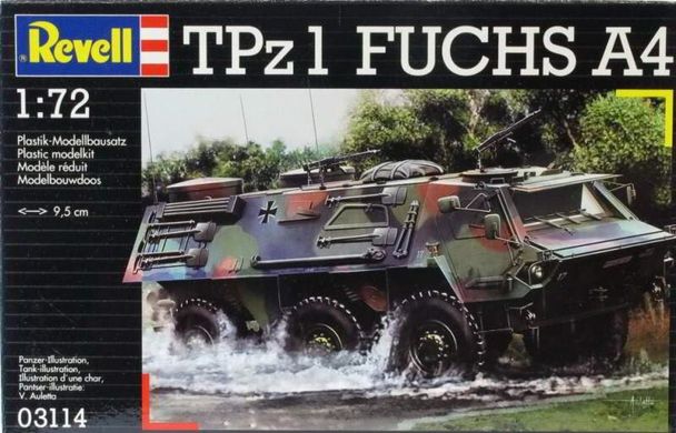 Бронетранспортер TPz 1 Fuchs A4, 1:72, Revell, 03114, сборная модель