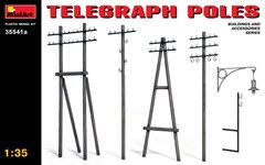 Телеграфные столбы / Telegraph poles, 1:35, MiniArt, 35541A