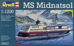 Круїзний лайнер MS Midnatsol (Hurtigruten), 1:1200, Revell, 05817