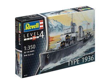 Міноносець типу 1936, 1:350, Revell, 05141