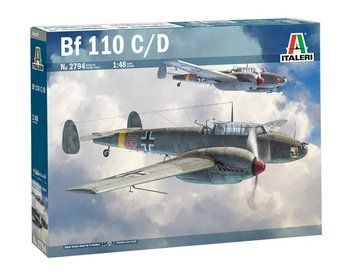 Винищувач Messerschmitt Bf 110 C / D, 1:48, Italeri, 2794