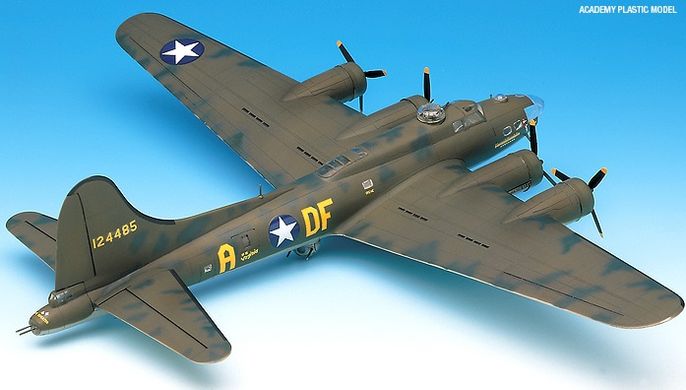 Бомбардувальник Memphis Belle B-17F, 1:72, Academy, 12495 (Збірна модель)