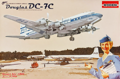Авіалайнер DC-7C Pan American World Airways (PAA), 1:144, Roden, 301