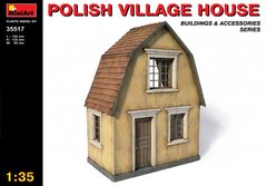 Польский деревенский дом / Polish village house, 1:35, MiniArt, 35517