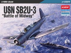 Бомбардувальник USN SB2U-3 "Battle of Midway", 1:48, Academy, 12324