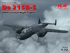 Do 215B-5, Німецький нічний винищувач ІІ МВ, 1:72, ICM, 72306